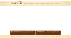 Desktop Screenshot of harvestcambridge.com